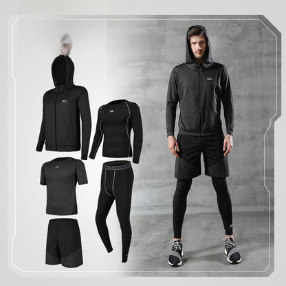 Men's Athletic Training Five-Piece Set