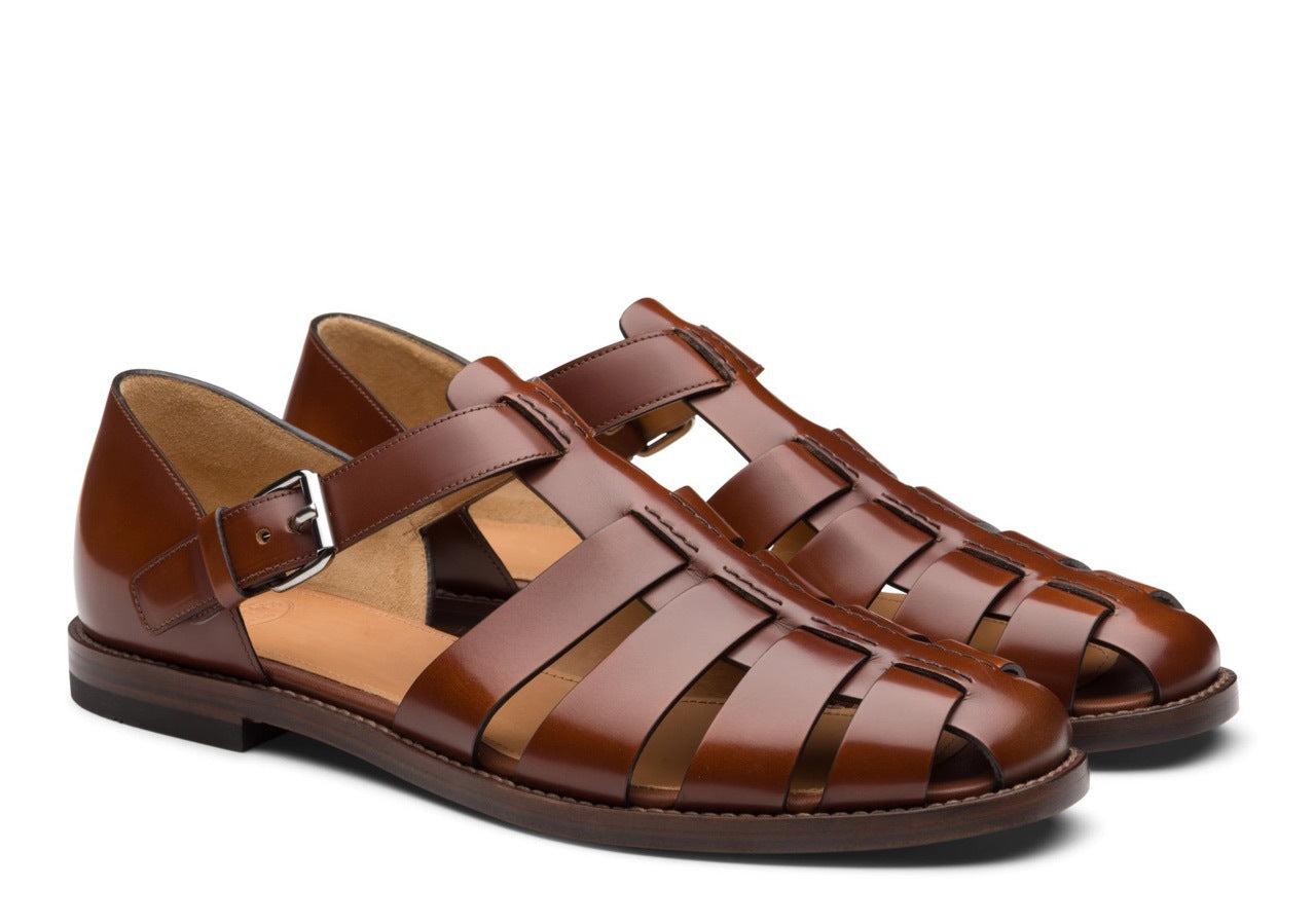 Casual Roman-style men's sandals
