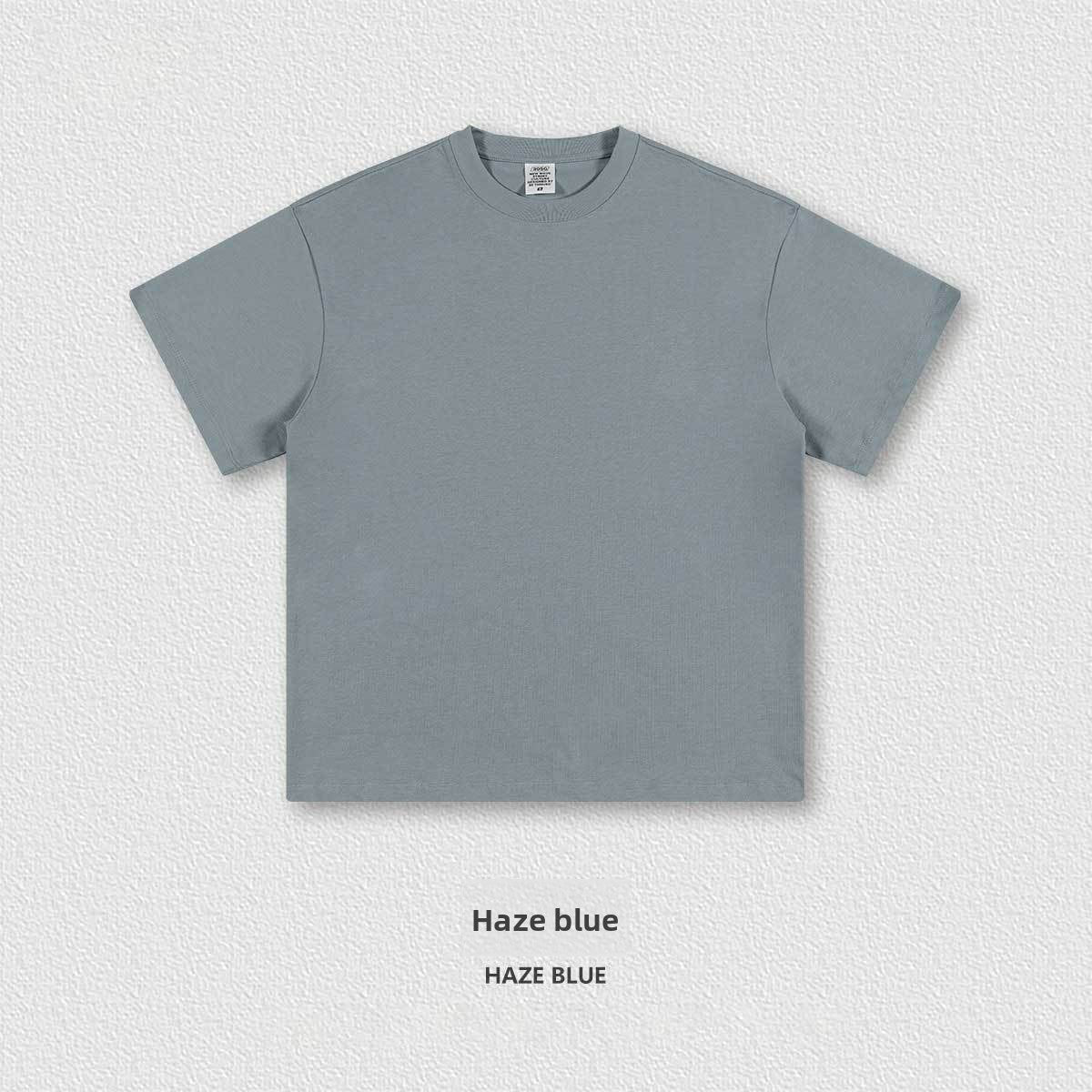 American-Style Small-Neck Short-Sleeve T-Shirt for Men
