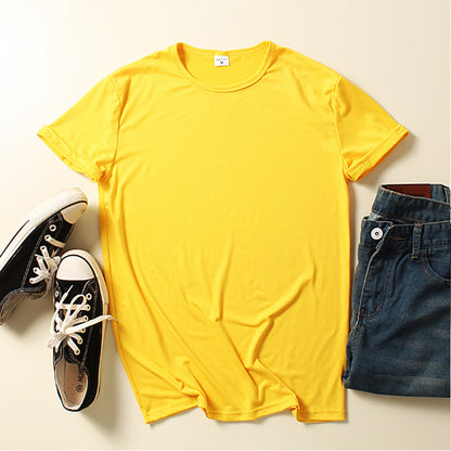 Loose Fit Round Neck Short Sleeve T-Shirt