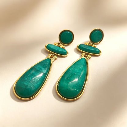 Retro waterdrop earrings