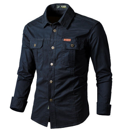 New Casual Loose Long-sleeved Work Shirt