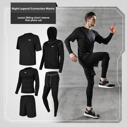 Men's Athletic Training Five-Piece Set