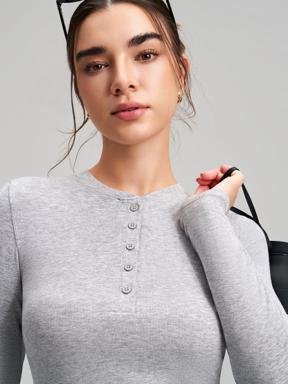 Womens Long Sleeve Yoga Top Fitness Shirt