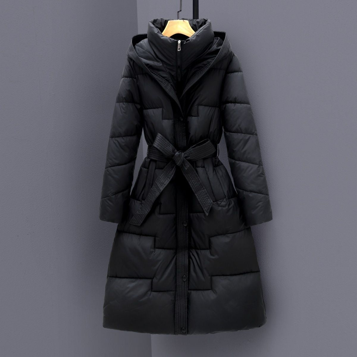 Women's Long Hooded Winter Coat