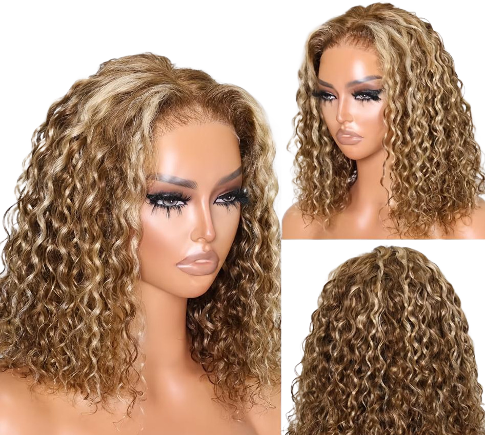Lace Front Wig, Transparent Front, Adhesive-Free, High Definition