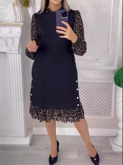 Europese en Amerikaanse bloemen steekjurk