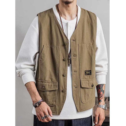 Work uniform jacket and vest