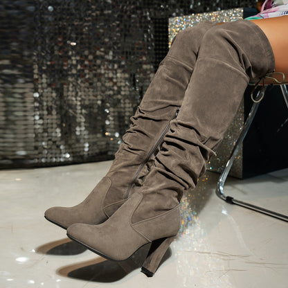Suede Boots