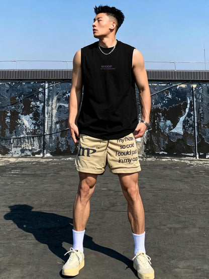 Heavyweight Cotton Men's Sports Vest