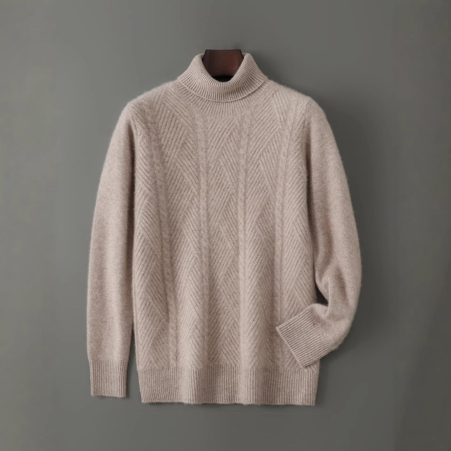 Merino Wool Jacquard Sweater