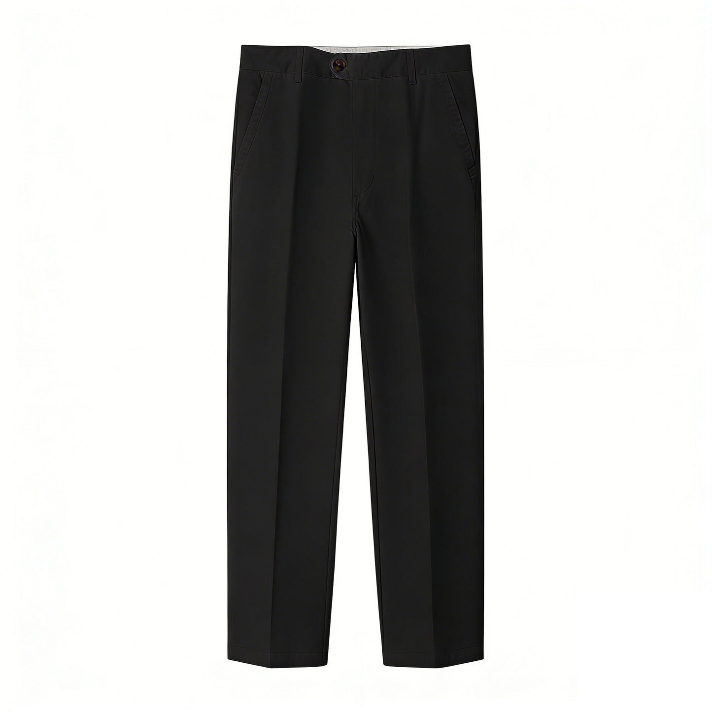 Men's Straight-Leg Cotton Casual Pants
