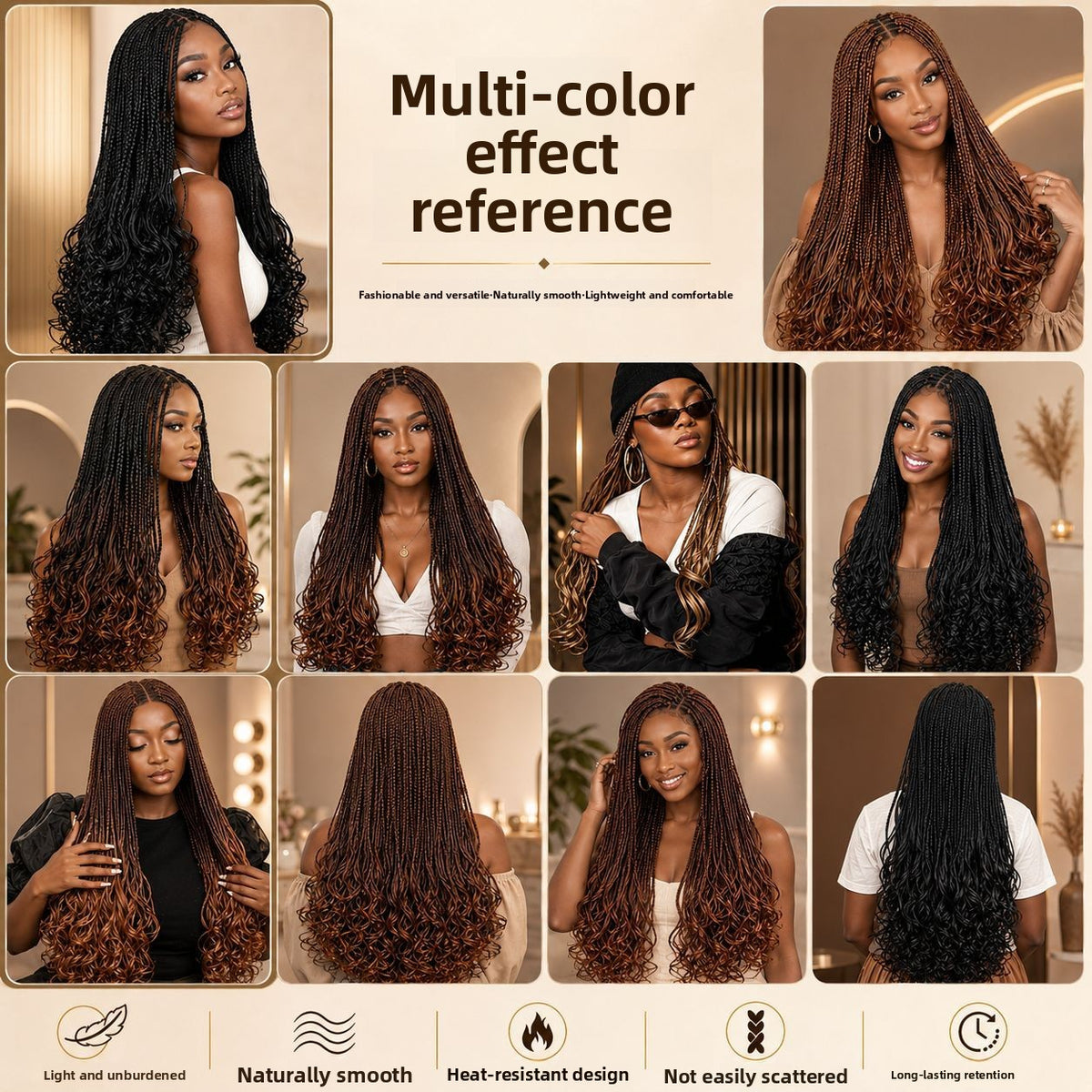 Large Spiral Curl Wig