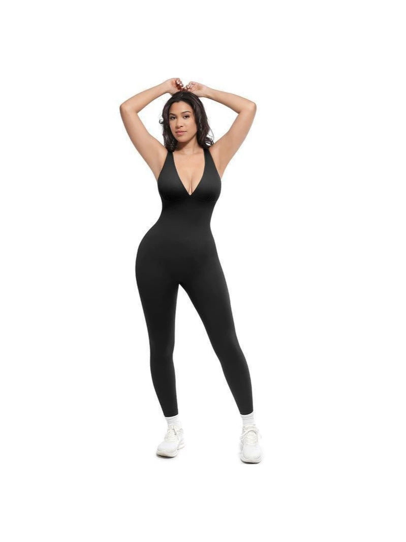 Women's High-Elasticity Slim-Fit Sportswear Set