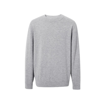 Men's Crew Neck Knit Sweater Long Sleeve