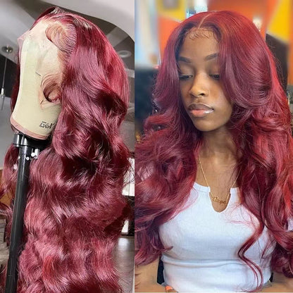 Long Curly Wavy Synthetic Full Head Cover Lace Front Wig