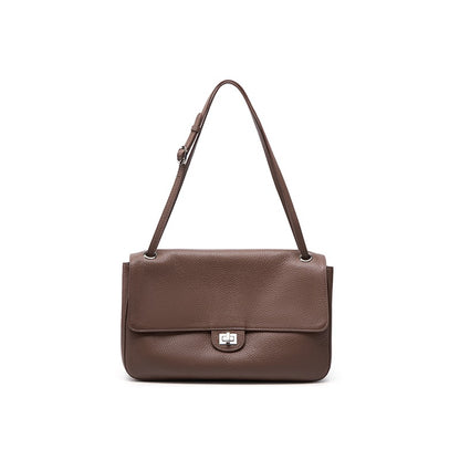 Top Grain Cowhide Leather Messenger Crossbody Shoulder Bag