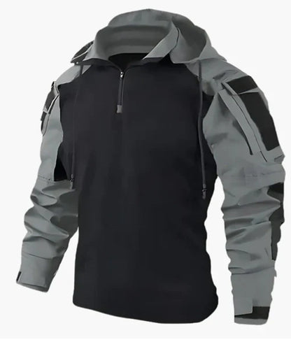 Long-sleeved men's loose tactical outdoor jacket