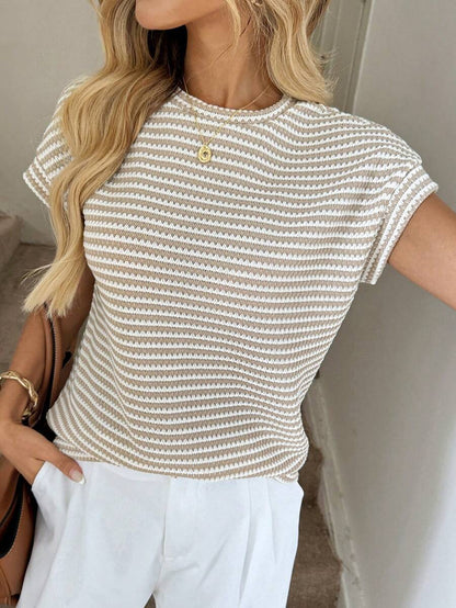 Round-neck women's T-shirt