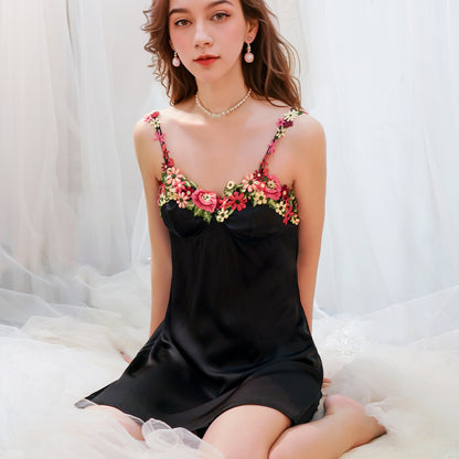 Satin Strappy Nightdress for Women