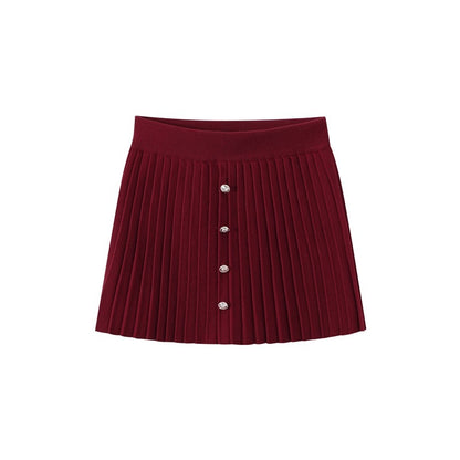 Hoge taille krimp A-lijn rokpak elegante rokoutfit