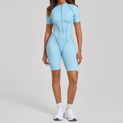 Womens Yoga Dance Fitness Jumpsuit