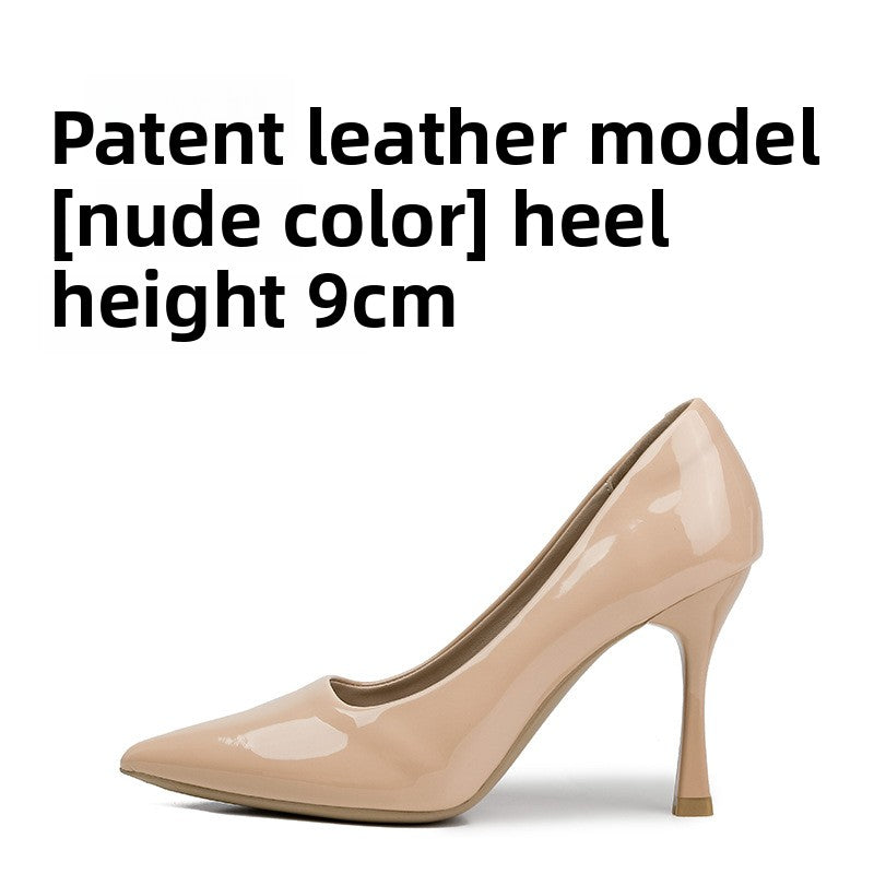Women's Sheepskin Stiletto High Heels