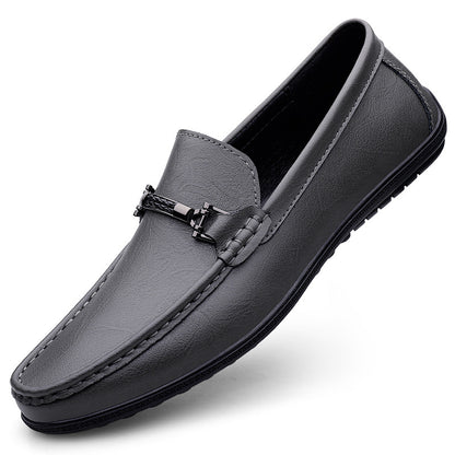 Men's Cowhide Leather Casual Shoes