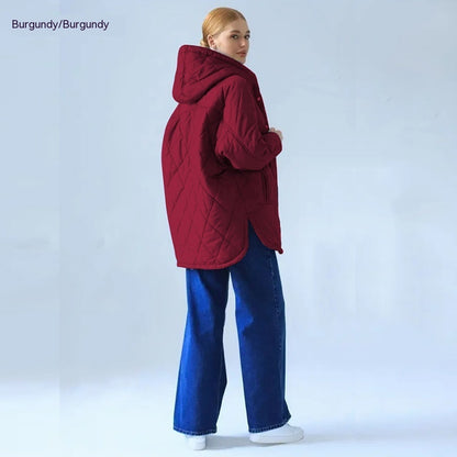 Europese en Amerikaanse katoen gevoerde jacket