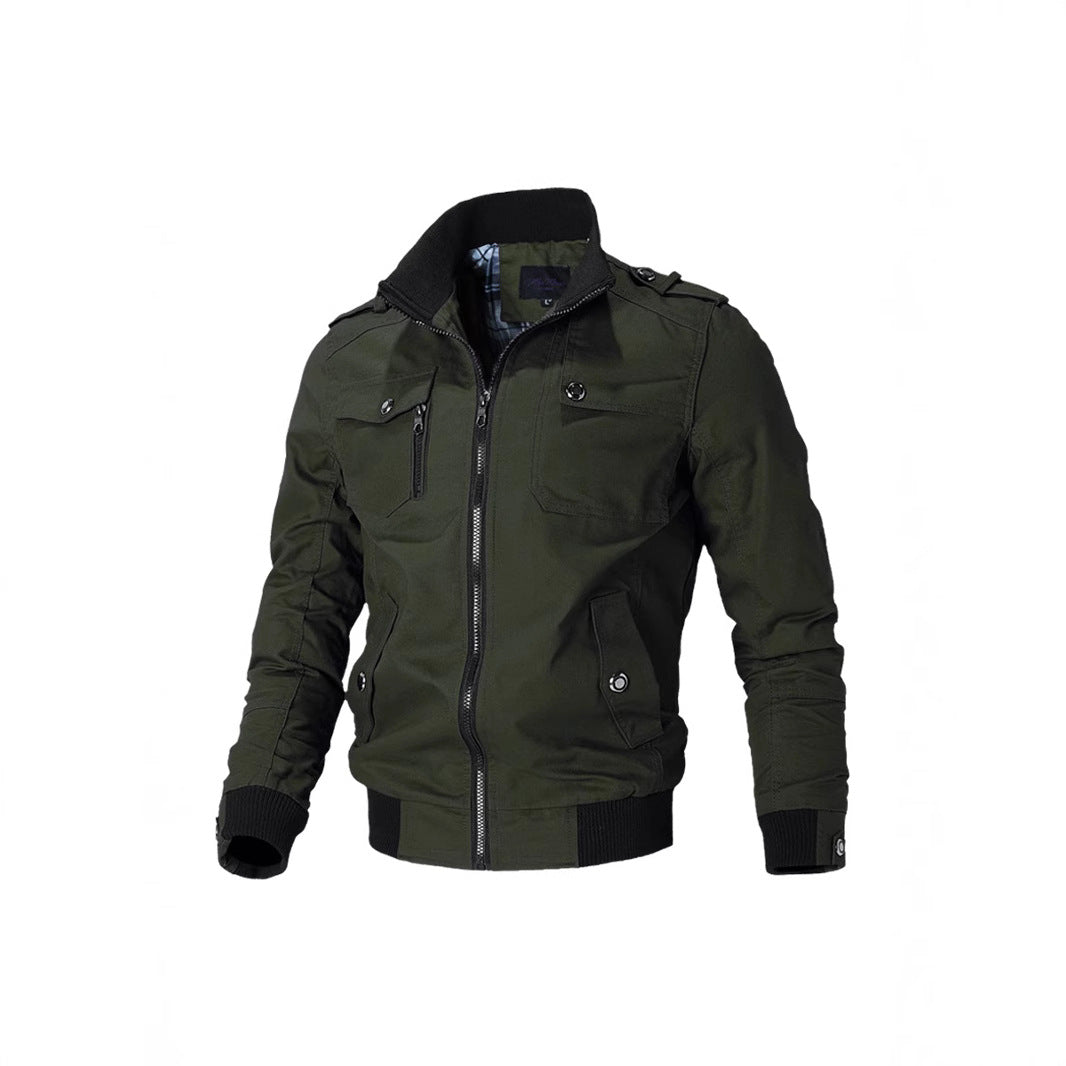 Fitted Zipper Jacket for Men