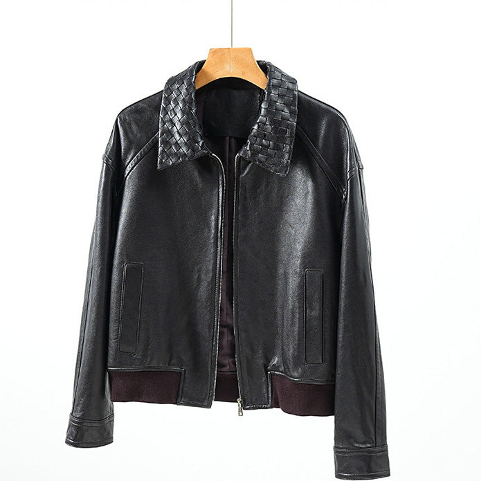 Womens Sheepskin Leather Jacket