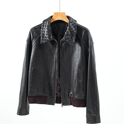 Womens Sheepskin Leather Jacket