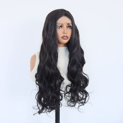 Long Curly Synthetic Lace Front Wig