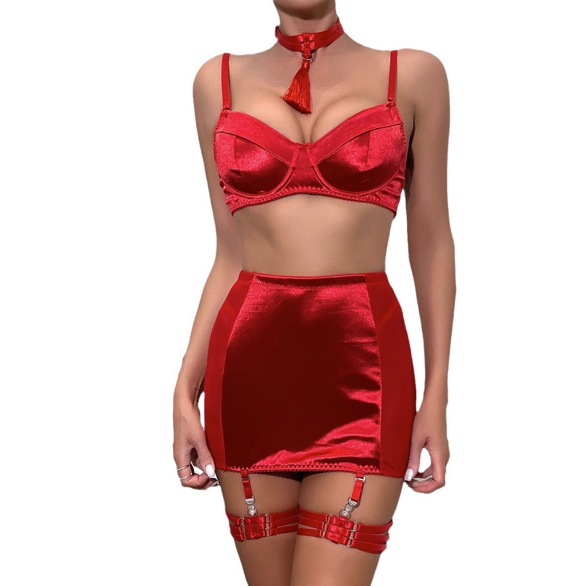 Sexy 4-delige lingerieset