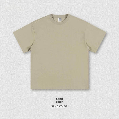 American-Style Small-Neck Short-Sleeve T-Shirt for Men