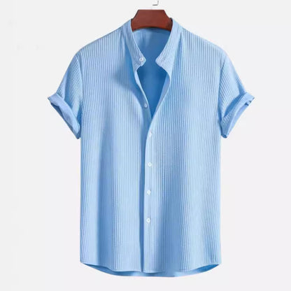 Men's Corduroy Short Sleeve Shirt