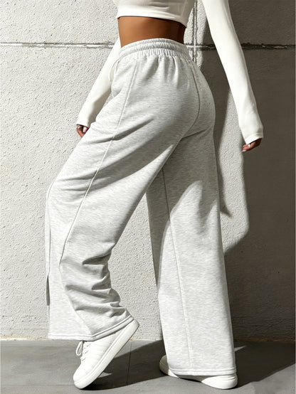 Womens High Waist Wide Leg Pants