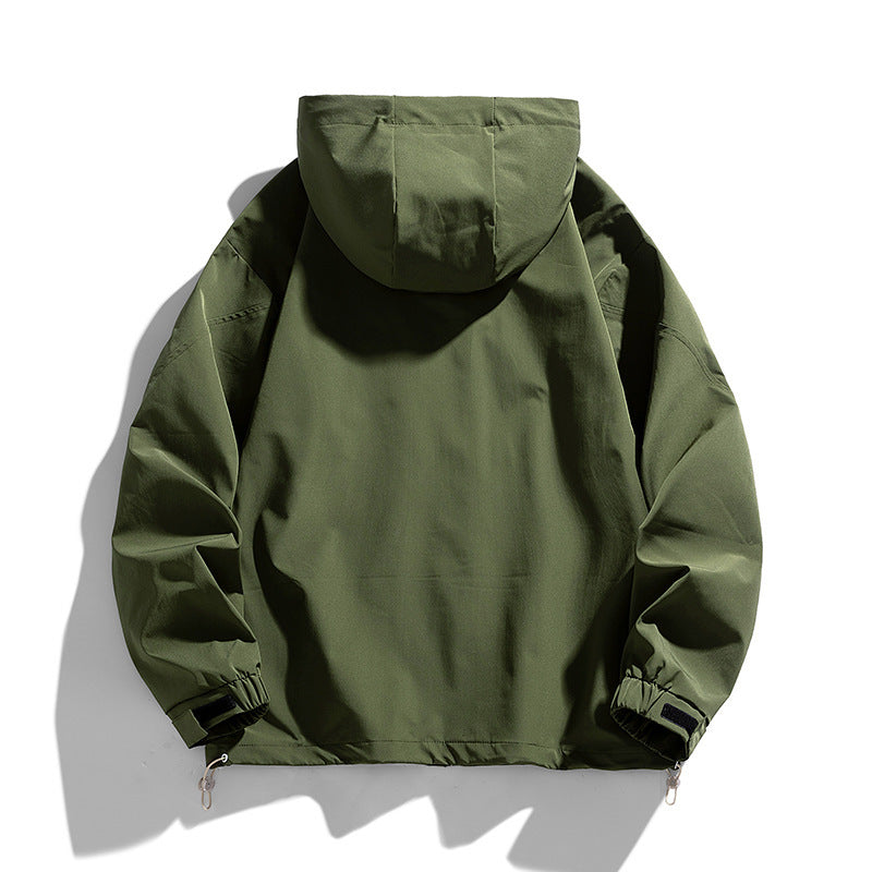 Functioneel windjack modemerk heren