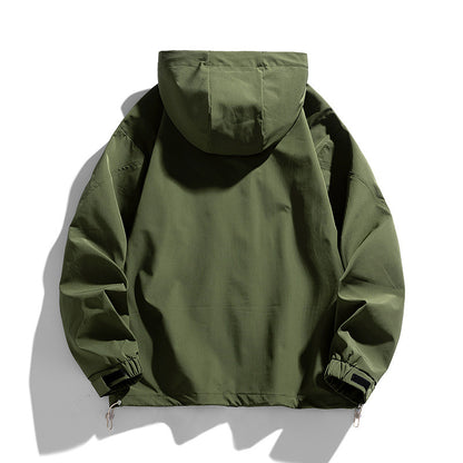 Functioneel windjack modemerk heren