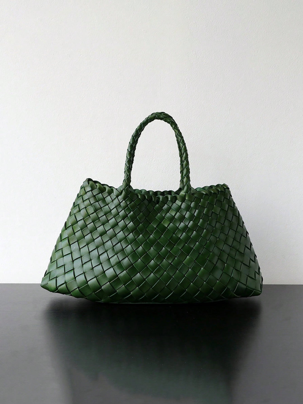 Niche Design Light Luxury Simple Handbag Woven Vegetable Basket