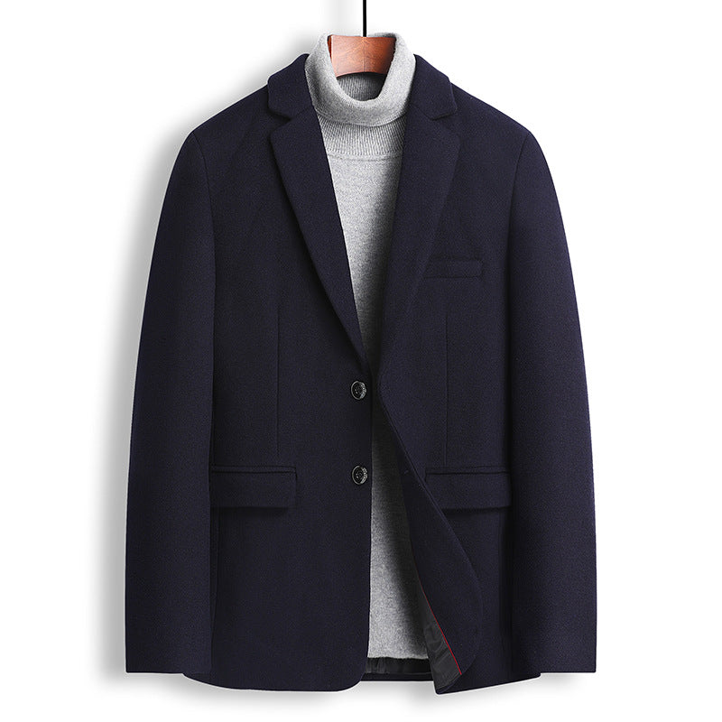 Men's woolen suit jacket