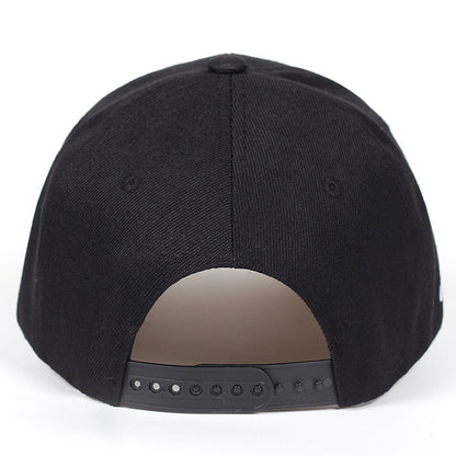 Amerikaanse modemerk heren zwarte geborduurde honkbal pet