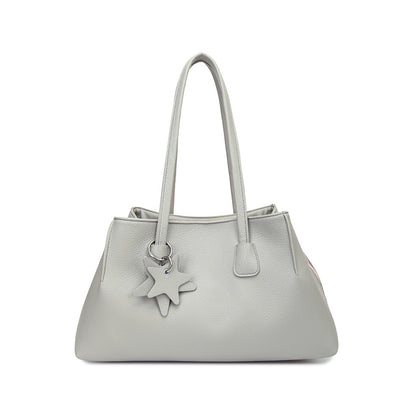 Star pendant tote shoulder bag