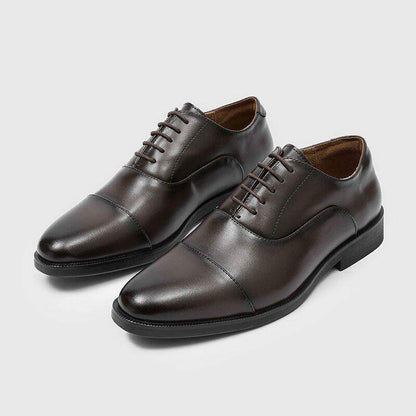 Classic Three-Strap Derby Oxford Shoes