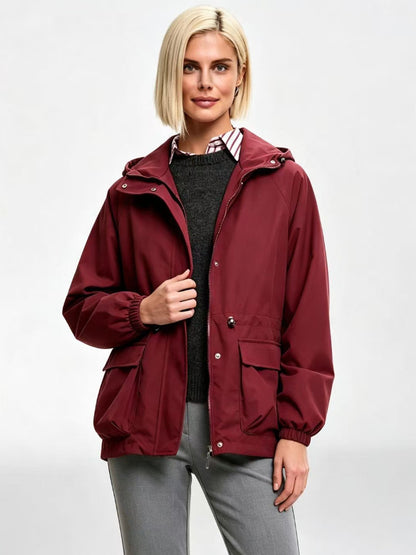Womens Hooded Waterproof Outdoor Jacket