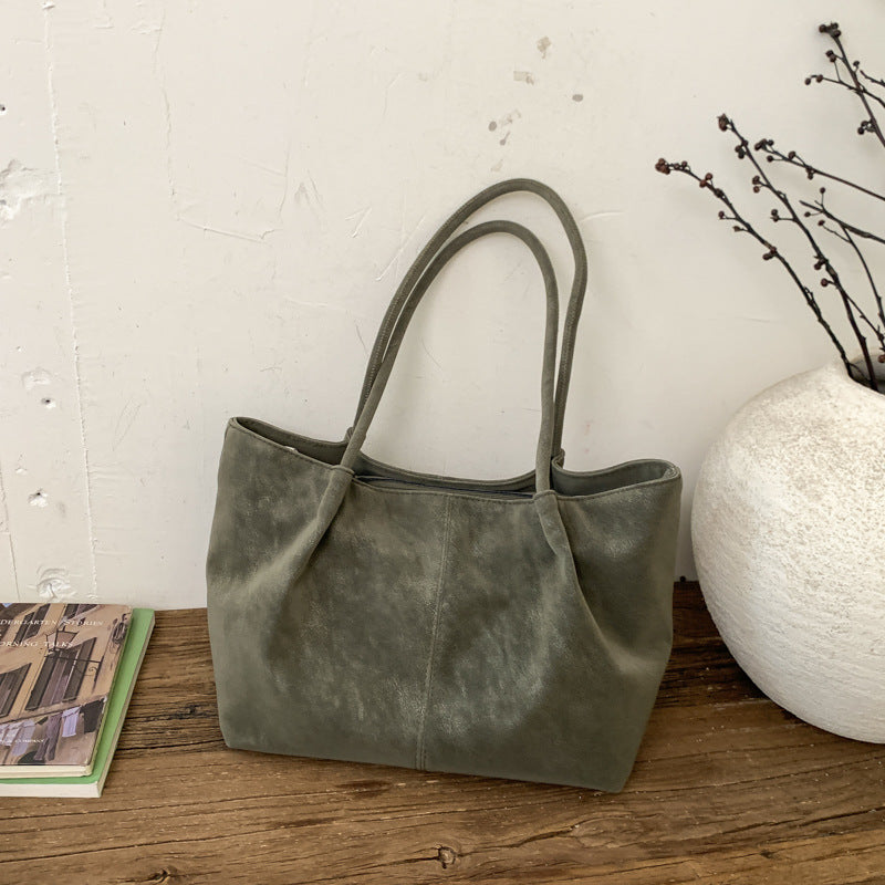 Retro Leopard Print Shoulder Bag