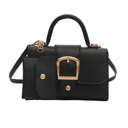 Candy Color Retro Small Square Crossbody Bag