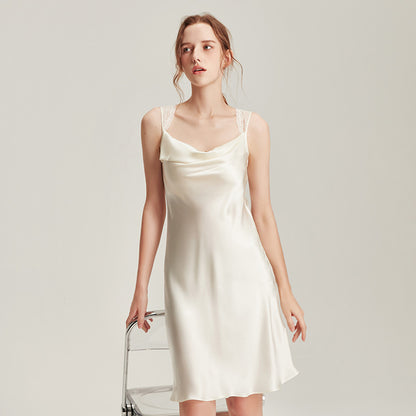 Silk Sling Nightgown French Style