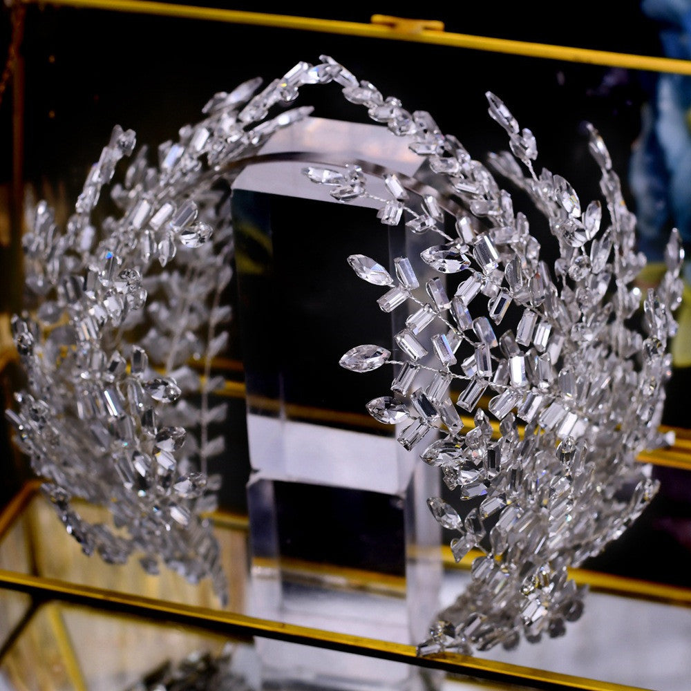 Bruids/haaraccessoires met strass-steentjes