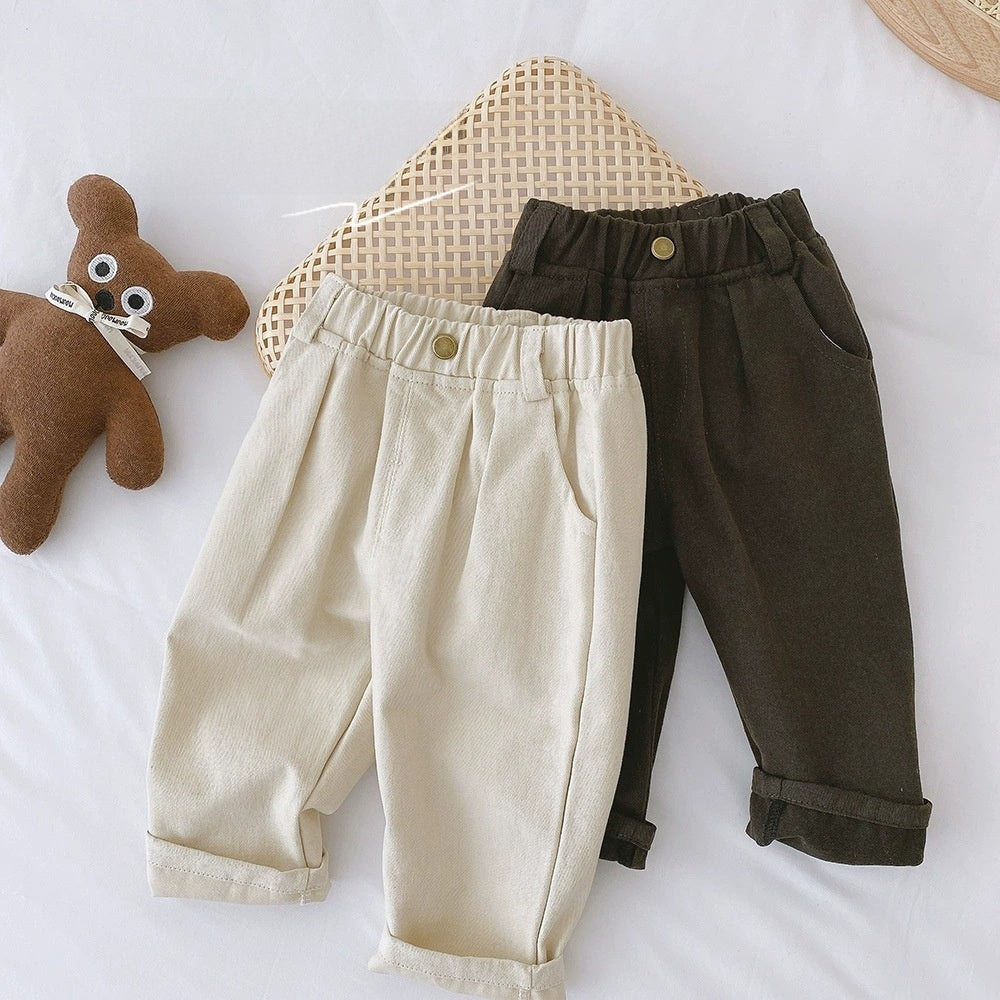 Kids Casual Cotton Pants